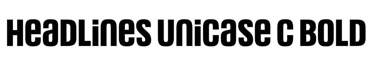 Headlines Unicase C Bold